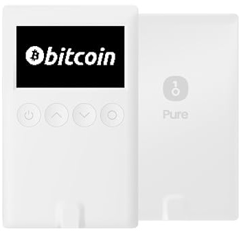 OneKey Classic 1S Pure Crypto Cold Wallet – Batteriefrei, Open-Source, EAL6+ Secure Element, Offline-Tasten, USB-C, ultradünne Hardware-Brieftasche