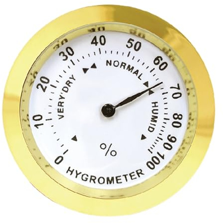 Sensore di umidità umidor, igrometro Humidor Tester del sensore di umidità | Strumenti di prova per igrometro per igrometro interno per uomini e donne adulti