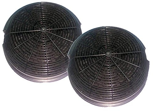 2 FILTRI per CAPPA ELICA Ø150 CARBONI ATTIVI