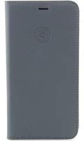 MiKE GALELi MARCIP185.8-M05 Marc Premium Leder Fashion Cover Book Case für iPhone XS 5,8 Zoll (5,8 Zoll), Iron Grey