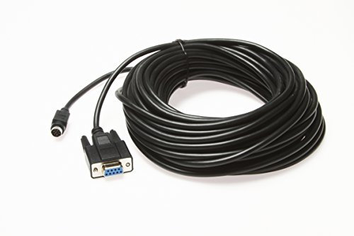 Wirenest 150ft VISCA PTZ Camera Control Cable for Sony EVI/BRC/SRG Series RS232 8 Pin Mini DIN to DB9F Serial