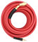 YOTOO Robuster Gummi-Luftschlauch, 9,5 mm x 15 m, 300 psi, Allwetter-Flexigur, resistent Knick, Abrieb, Öl mit 1/4 Zoll Industrie, massives Messing, Drehgelenk, Schnellkupplung, Armaturen und Biegen