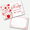 Ruby Wedding Anniversary 40th Invitations Pack with Envelopes WRITE ON