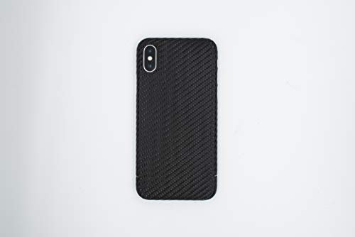 REUTERSON iPhone X Carbon Cover I Echtes Carbon I extrem leicht und dünn I ausgezeichnete Qualität I edles Design (iPhone Magnetic Carbon Cover)