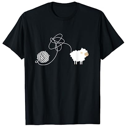 Crochet Knitter I Knitting Lover I Crochet Sheep T-Shirt