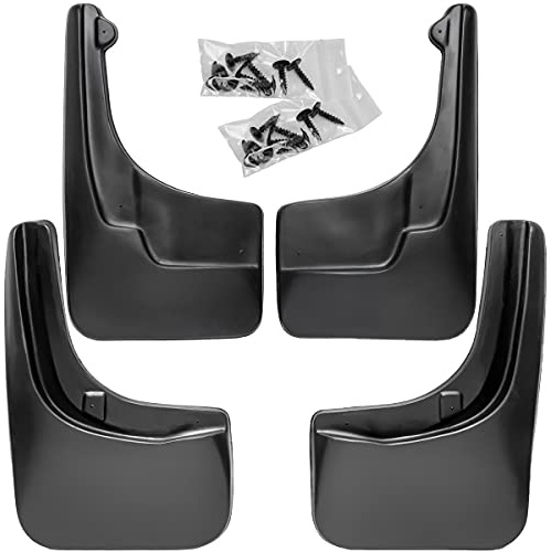 Recambo Schmutzfänger Set vorne + hinten kompatibel für VW Tiguan 5N | 2007-2016 | bruchfest passgenau