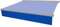 Planesium Premium Markisen Volant (4m / 400cm x 0.23 m / 23cm Blau) Markisenbespannung Markisenstoff Markisentuch Markisevolant Ersatzstoff fertig genäht Wasserabweisend