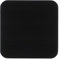 Holyart Piattino Quadrato portacandela Striato Alluminio Nero 10 cm