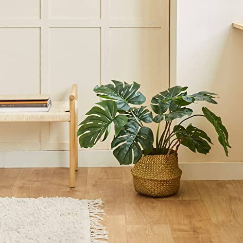 BLAINE | Monstera 60cm | Plantas Artificiales Decorativas | Planta Artificial Grande | Plantas Artificiales para Interior/Exterior | Planta Artificial Realista Decorativa para Casa | Sin Cuidados
