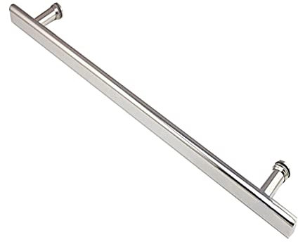 CAZZH Türgriffe LocksetReplacement Duschglastürgriff Edelstahl Push-and-Pull-Badezimmer-Türgriffe Haltegriff Handtuchhalter (Size : 600mm)