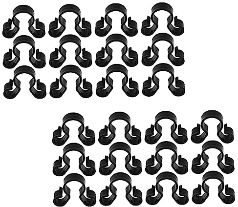 Cabilock 24Pcs Wine Bottle Clip flip it Bottle Emptying kit Bottle Holder Bottle Clip Bottle clamp Plastic Child Extender Household