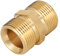 AUNMAS Hochdruckreiniger-Adapter, Hochdruck-Spritzgerät-Adapter Messing M22 Metrisches Außengewinde 14mm Schlauchverbinderkupplung