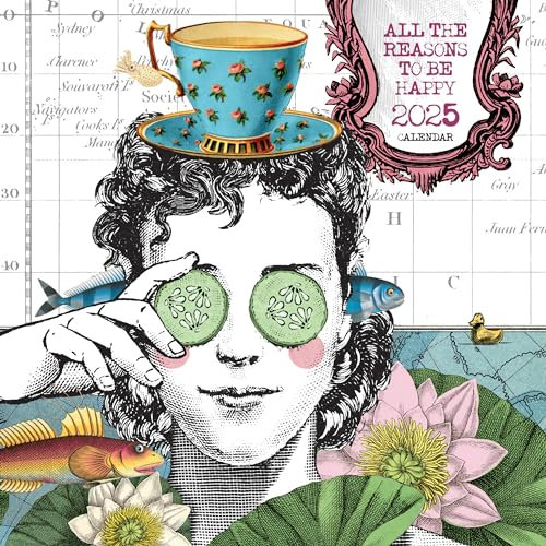 Pabuku Wandkalender 2025, quadratisch