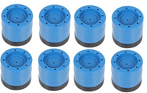 Homoyoyo 8st Waschmaschine Bodenmatte Unterstützung Der Waschmaschine Möbelunterlage Trocknerunterlage Für Zu Hause Waschmaschinen-fußpolster Stuhlzubehör Kühlschrank Mobile Matte Plastik