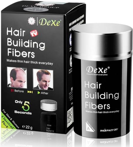 Hair Building Fibres Colour Powder Instant Thickening of Thin Hair for Men and Women