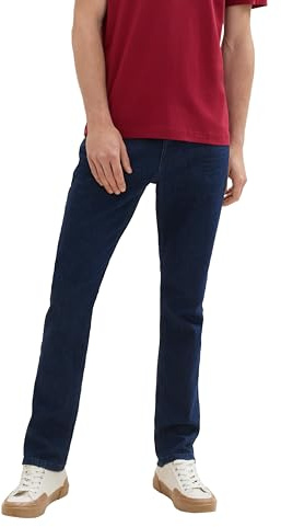 Tom Tailor Herren 1042340 Josh Regular Slim Jeans, 10138 - Rinsed Blue Denim, 36W / 32L EU