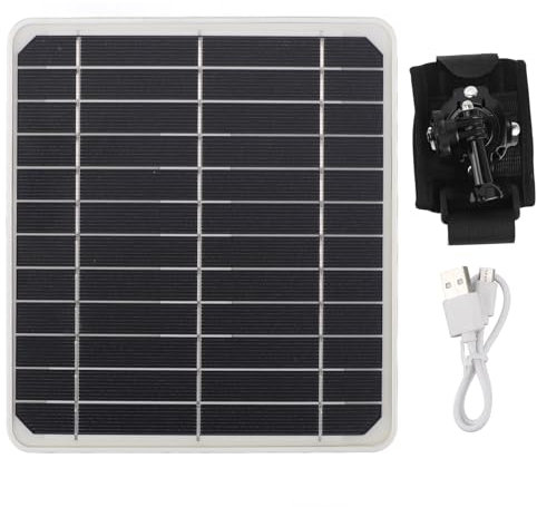 Kit De Panneaux Solaires, Chargeur De Panneau Solaire Pour Sac à Dos 20 W 5 V 2 A Avec Port USB Type C DC, Chargeur De Batterie Solaire Portable étanche, Mini Panneaux Solaires Pour Sac à Dos Extérieu