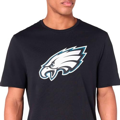 New Era Philadelphia Eagles NFL Team Logo Schwarz T-Shirt - S