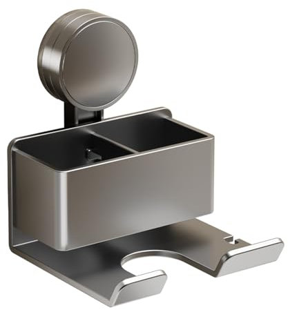 VOCUE Haartrockner-Halter zur Wandmontage, Saugnapf, Föhn-Halter, Haarpflege- und Styling-Werkzeug, Organizer, einfach zu installieren