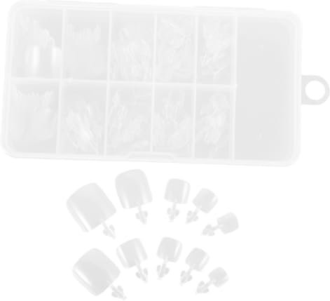 Mikinona Lot De 100 Extensions D'ongles Artificiels Pour Femmes Look Élégant Plus