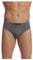 DIM Slip Homme Seamless Micro x2, Noir/Gris, XL