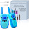 Funkprofi Walkie Talkie Set für Kids, T-388 Funkgerät für Kinder mit eingebautem 1000 mAh wiederaufladbarem Akku, Hobbyfunker 8 Kanal PMR 446, Reichweite bis 2-3 km (2er-Set) hellblau,Light Blue