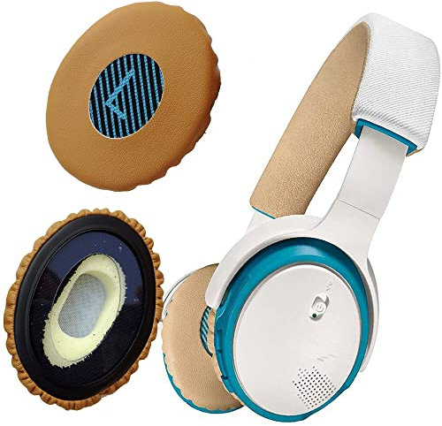 V-MOTA Almohadillas compatibles con auriculares inalámbricos Bluetooth Bose Soundlink/SoundTrue On-Ear II, OE2, Oe2i (Bluetooth blanco)