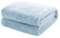 Mixibaby Kuscheldecke Flauschige extra weich & warm Wohndecke Flanell Fleecedecke, Falten beständig/Anti-verfärben als Sofadecke oder Bettüberwurf, Größe:220 cm x 240 cm, Farbe:Babyblau