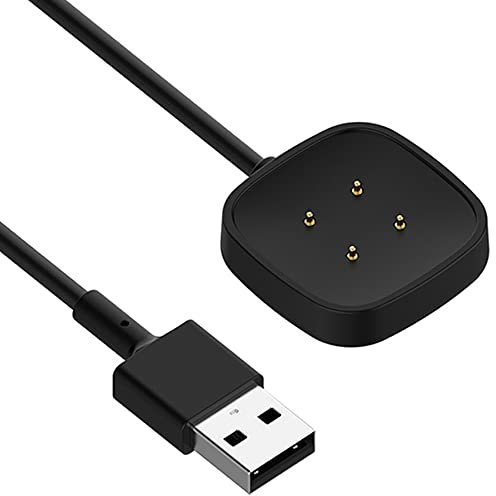 Emilydeals Charger Compatible with Fitbit Versa 3, Replacement Charging Dock Cable for Versa 3 Smart Watch (Not for Versa, Versa 2)