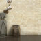 M MOFIT Stick on Brick Wall Tiles Matte Sticky Stickers Self Adhesive Marble Mosaic for Kitchen Fireplace Bathroom(Beige Gold 5sheets)