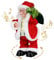 Twerking Santa Claus,Booty Shaking Walking Circle Santa Claus Singing and Dancing Christmas Toys Xmas Electric Dolls for Kids-English Song