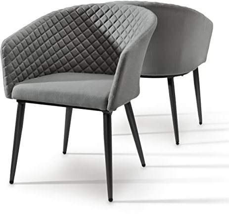 Destiny Gartensessel Modena, Aluminium, Bespannung aus Olefin, grau