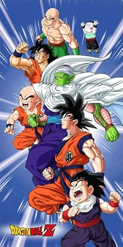 arlis Strandtuch oder Badetuch, 70 x 140 cm (Strandtuch Dragon Ball)