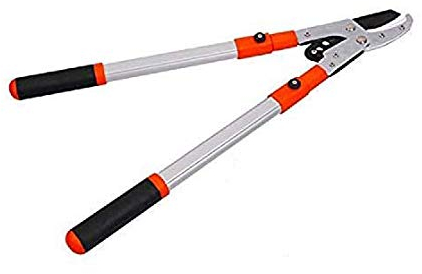Gartenschere, Teleskop-Bypass-Astschere, Gartenschere, Smart-Cutting-System, ausziehbarer Griff, Länge 48–75 cm, Schere für den Garten- und Landschaftsbau