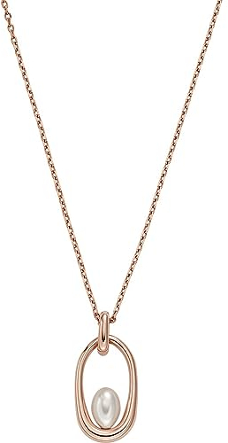 Skagen Damenkette Agnethe Anhänger Shell Pearl, SKJ1749791