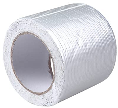 COHEALI Butyl Reparaturband 10cm X 10m Aluminiumfolie Silber