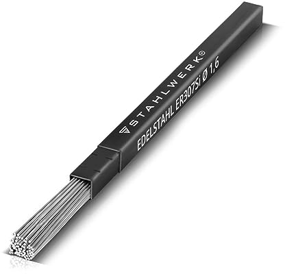STAHLWERK Schweißstäbe ER307Si Edelstahl hochlegiert/Ø 1,6 x 500 mm / 1 kg WIG Schweißzusatz
