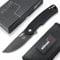 BÖKER PLUS® Nahal Flipper Messer - Militär Einsatzmesser mit Daumen-Loch - Einhand-Messer mit schwarzer D2 Klinge - taktisches Klappmesser mit Clip - edles 1 Hand EDC Messer in Geschenk-Box