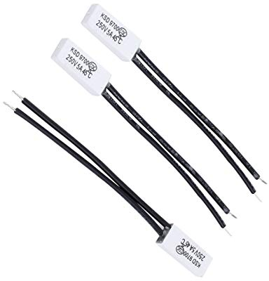 3 prese e accessori KSD9700 AC 250 V 5 A 45 Celsius NO interruttori bimetallici interruttore termico ZMGXDITA