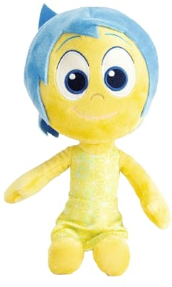 Simba Peluche Joie du Film Pixar à l'envers 25 cm. Licence Disney 100% Originale, Convient pour Tous Les âges (6315870185)