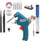 Lötkolben Set Lötpistole 60W Automatische Elektronik Schweißpistole Kit mit Entlötpumpe, Pinzette, Handheld Entlöten Zinnpistole für Schmuck, Heimwerker, Leiterplattenreparatur