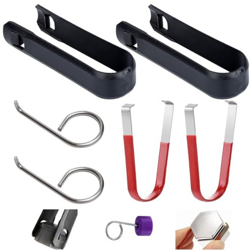 LONZIKP 6 Stück Rabzieher für Radschraubenkappen, Ersatz Radkappen Tools Radmutterkappen Abzieher Bolzenabdeckung Auszieher für Kappen Montage und Demontage Zubehör für Radmutternkappen