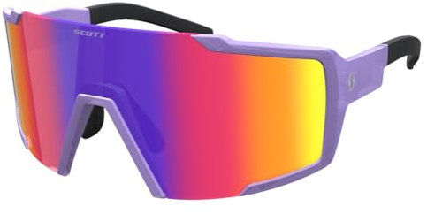 SCOTT Shield Compact Wechselscheiben Fahrrad Brille lila/Teal Chrome