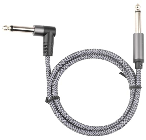 NUDVMUCH Câble guitare 1m jack 6,3mm TRS pour basse, ampli, mixeur, clavier | Calidad confiable, diseño práctico y uso versátil para las necesidades diarias.