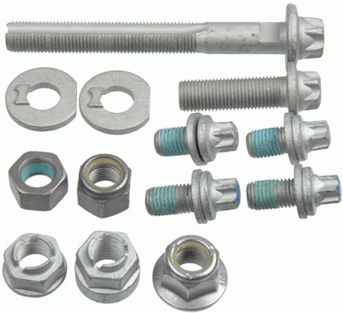LEMFÖRDER 39367 01 Reparatursatz Radaufhängung Service Pack Kompatibel mit Mercedes-Benz C-Klasse T-Model (S204) 2007-2014 Beidseitig, Vorderachse und Andere Fahrzeuge