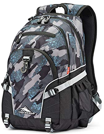High Sierra Loop Rucksack, Graffiti/Schwarz/Esche (Schwarz) - 53646-7619