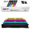 8X Müller Printware Toner im Set kompatibel für Brother DCP-L 3510 DCP-L 3550 CDW, TN-247K TN-247C TN-247M TN-247Y mit ca. 3.000/2.300 Seiten Füllung