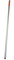 Ramon Hygiene EAH120R Aluminium Handle 120cm in length, Red Plastic Handle