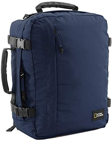 National Geographic Umhänge Reisetasche Rucksack Funktion Navy Blau 40cm Bowatex