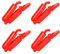 4 Autogurtclips, Kindersicherheitsgurtverstellung Sicherheitsgurtclip, Autogurtschnallenclip für Kindersicherheitsgurt, Clipschnalle, rutschfest